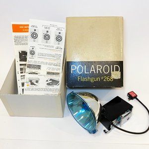 Vintage Polaroid FlashGun Lighting Camera Photo Accessory #268